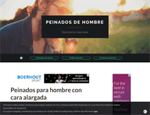 Tablet Screenshot of peinadoshombre.net